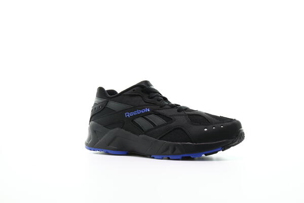 アズキ reebok-aztrek-black-blue-
